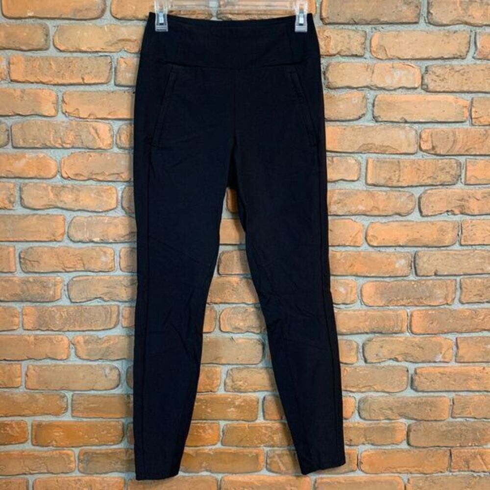 ATHLETA Women's Travel Headlands Hybrid Trek Tight Leggings Black -‎ Size 6